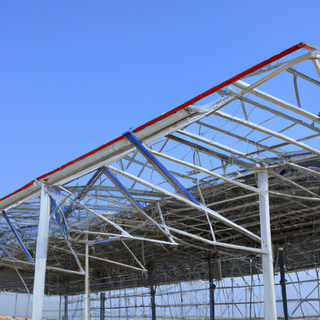 Oficina industrial galpão grande casa pré-fabricada estrutura de aço armazém