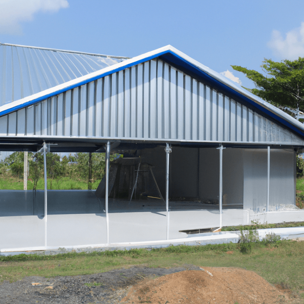 Materiais de construção de aço macio Pré-fabricados Armazém de aço de grande vão Estrutura de aço Prédio comercial Sala de exposições