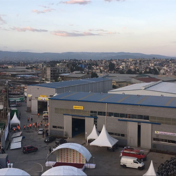 Pré-fabricado Edifício de Escritórios Multicamadas de Estrutura de Aço