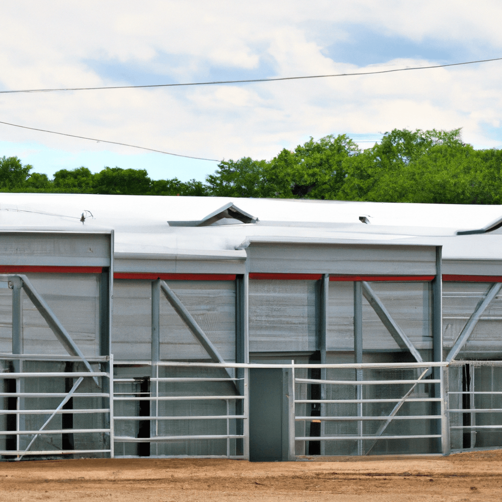 Galpão de Oficina Industrial Grande Casa Pré-fabricada Estrutura de Aço Armazém